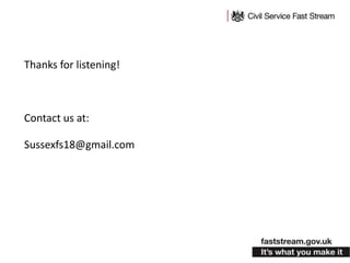 Thanks for listening!
Contact us at:
Sussexfs18@gmail.com
 