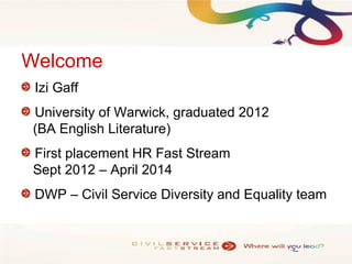 Civil Service HR Fast Stream | PPT