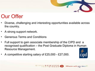 Civil Service HR Fast Stream | PPT