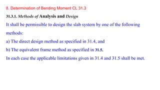 Civil structural engineering - Flat slab design | PDF