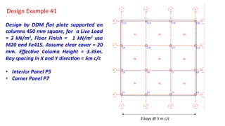Civil structural engineering - Flat slab design | PDF