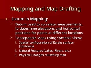 Map Datam Marker Comprehensive Guide to Surveying in Civil Engineering: Planning ...
