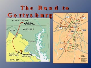 The Road to Gettysburg:  1863 