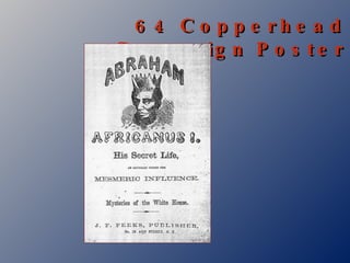 64 Copperhead Campaign Poster 