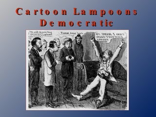 Cartoon Lampoons Democratic Copperheads in 1864 