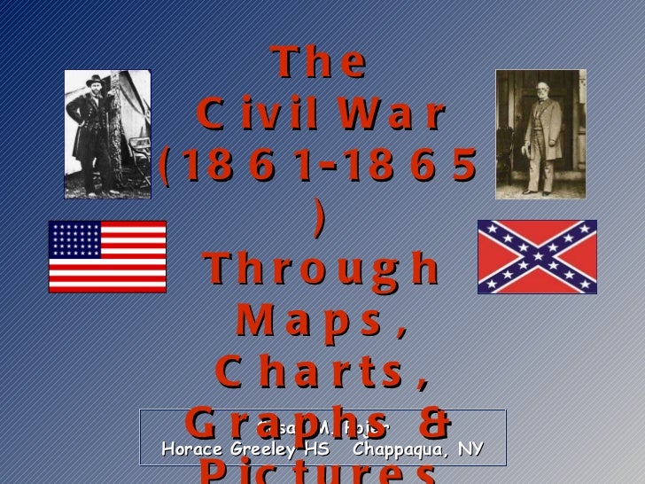 The Civil War 1861 To 1865 Chart