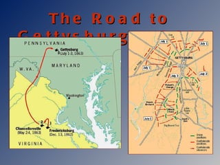 The Road to Gettysburg:  1863 