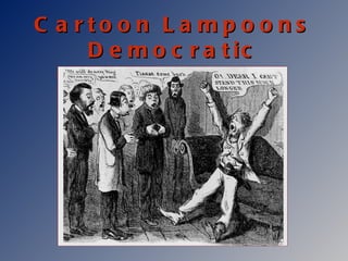 Cartoon Lampoons Democratic Copperheads in 1864 