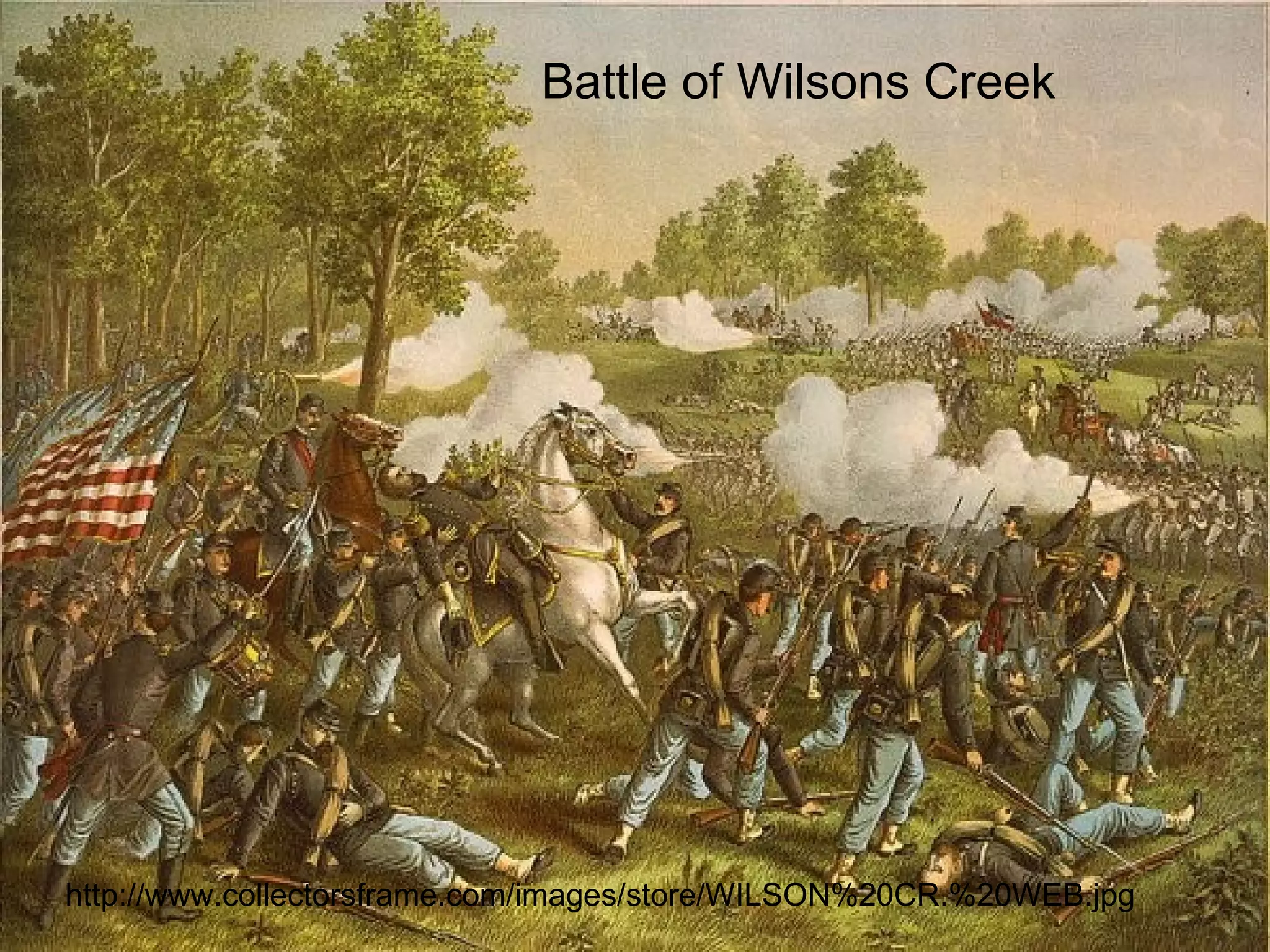 http://www.collectorsframe.com/images/store/WILSON%20CR.%20WEB.jpg Battle of Wilsons Creek