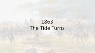 1863
The Tide Turns
 