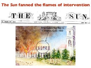 The Sun fanned the ﬂames of intervention
 
