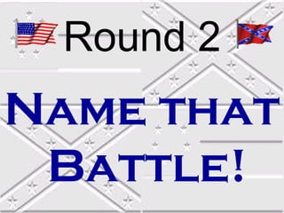 Round 2

Name that
Battle!

 