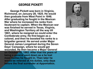 Seating ChartNot ComingFredrick DouglasRobert E. LeeUlysses S. GrantHenry FlemingAbraham LincolnRichard GatlingStephen DouglasThomas “Stonewall” Jackson