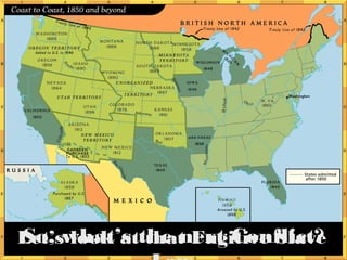 So, what’s the next Conflict?Let’s look at that Fugitive Slave
 