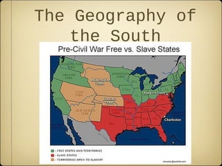 Civil war unit   lesson 1 - north vs south - power point