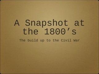 Civil war unit lesson 1 - north vs south - power point | PPT