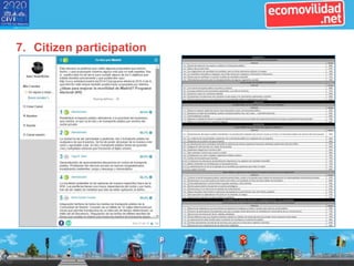 7. Citizen participation
 