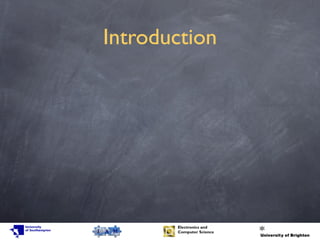 Introduction
 