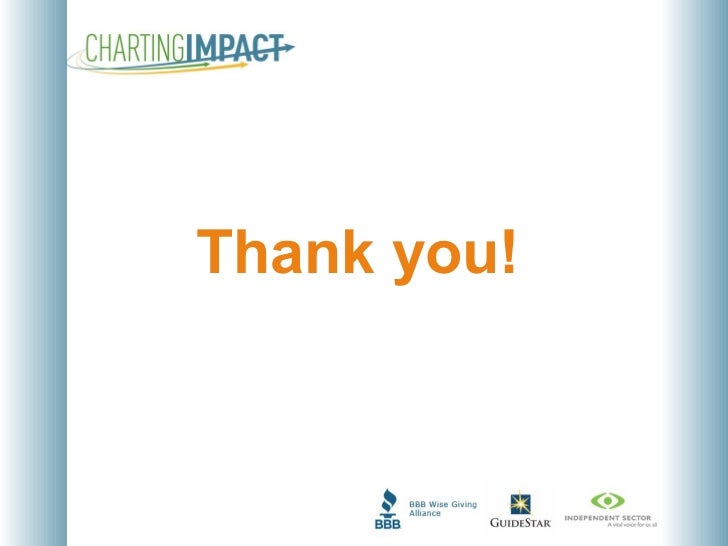 guidestar webinar charting impact sharing nonprofit results charting impact