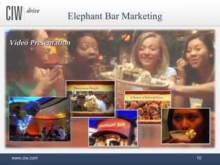 Elephant Bar Marketing Video Presentation www.ciw.com 