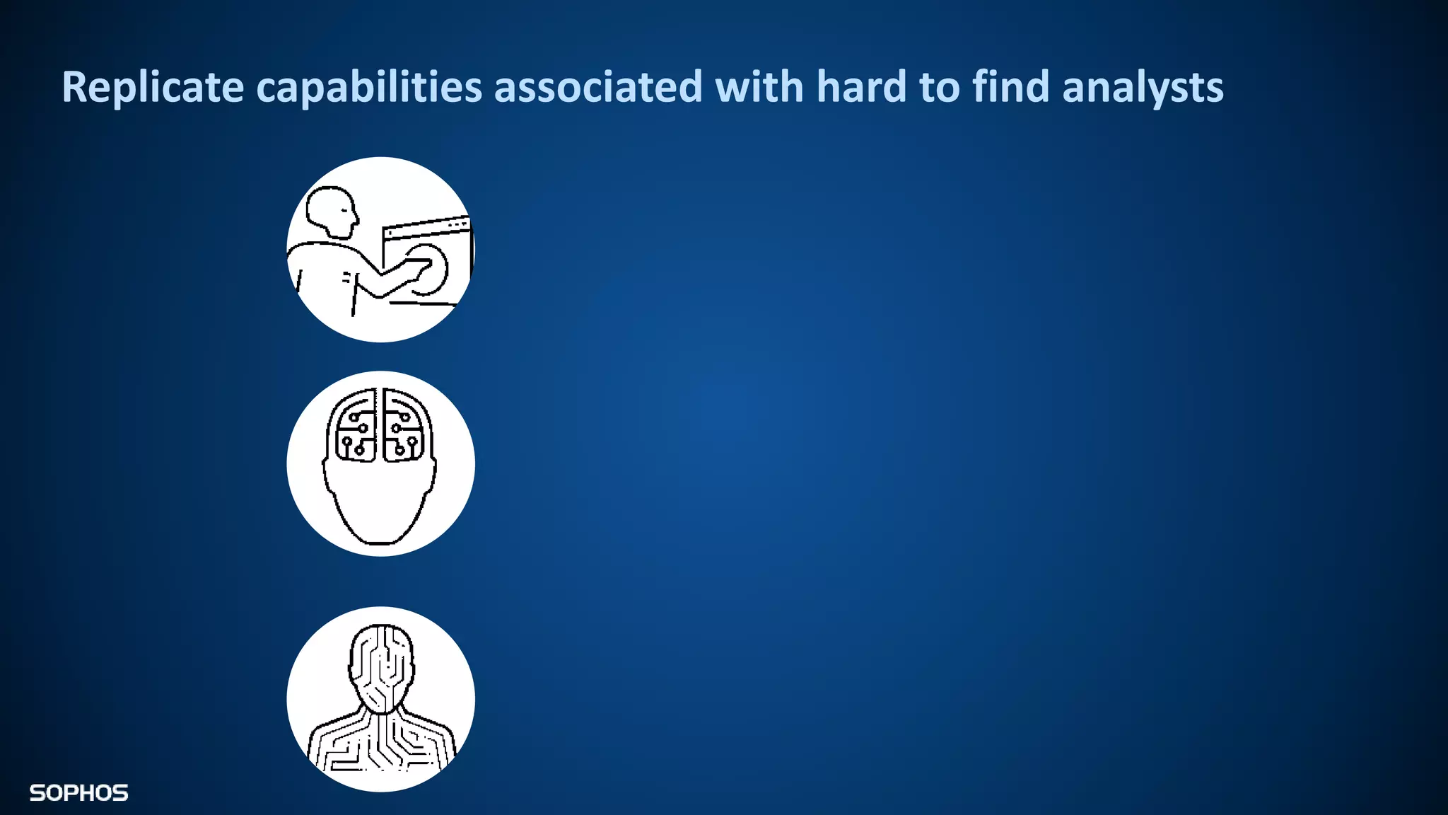 Replicate capabilities associated with hard to find analysts
 