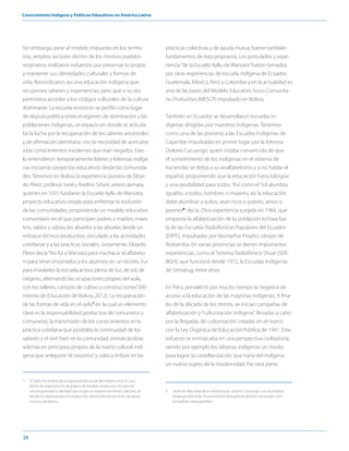 Conocimientos indígenas y políticas educativas en América Latina.