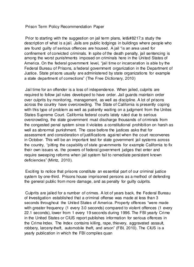 How to write a policy recommendation paper