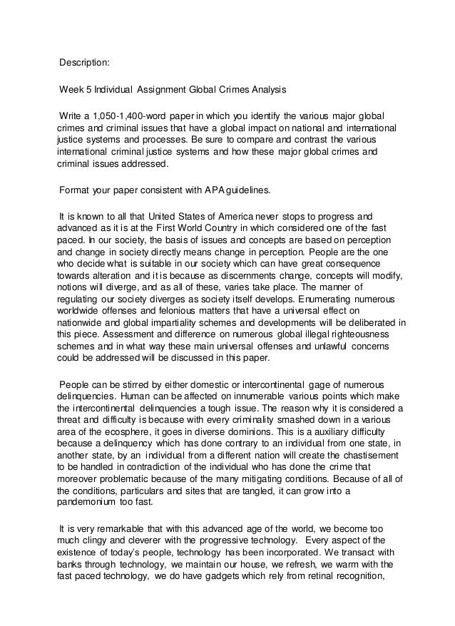 Crime patterns essay picture