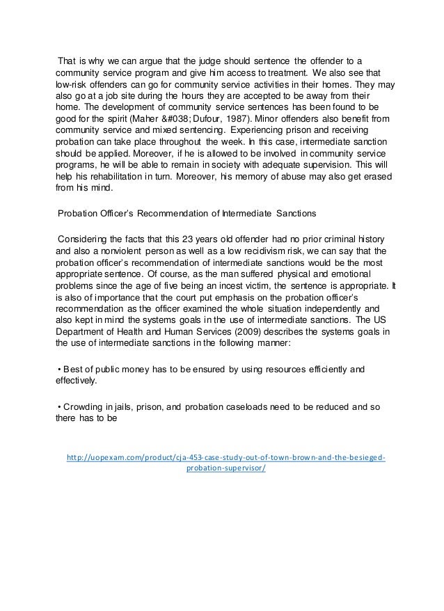 Case study out of town brown and the besieged probation supervisor 02 image