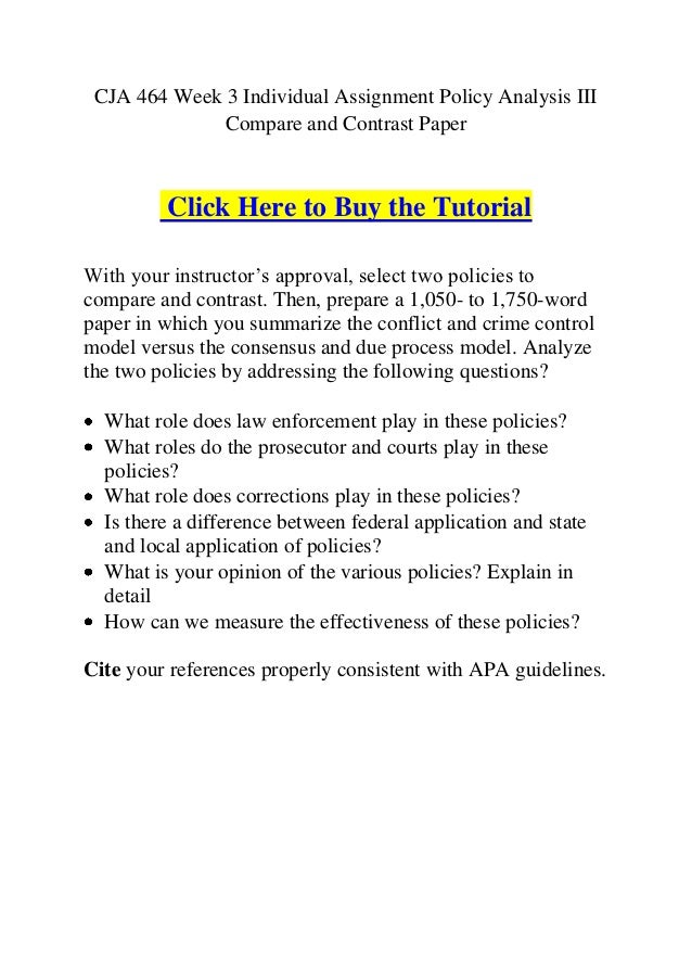 Apa compare and contrast