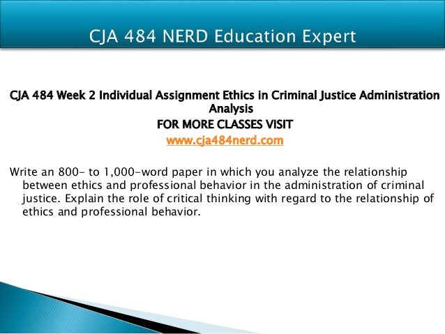 Role of critical thinking in ethics and professional behavior