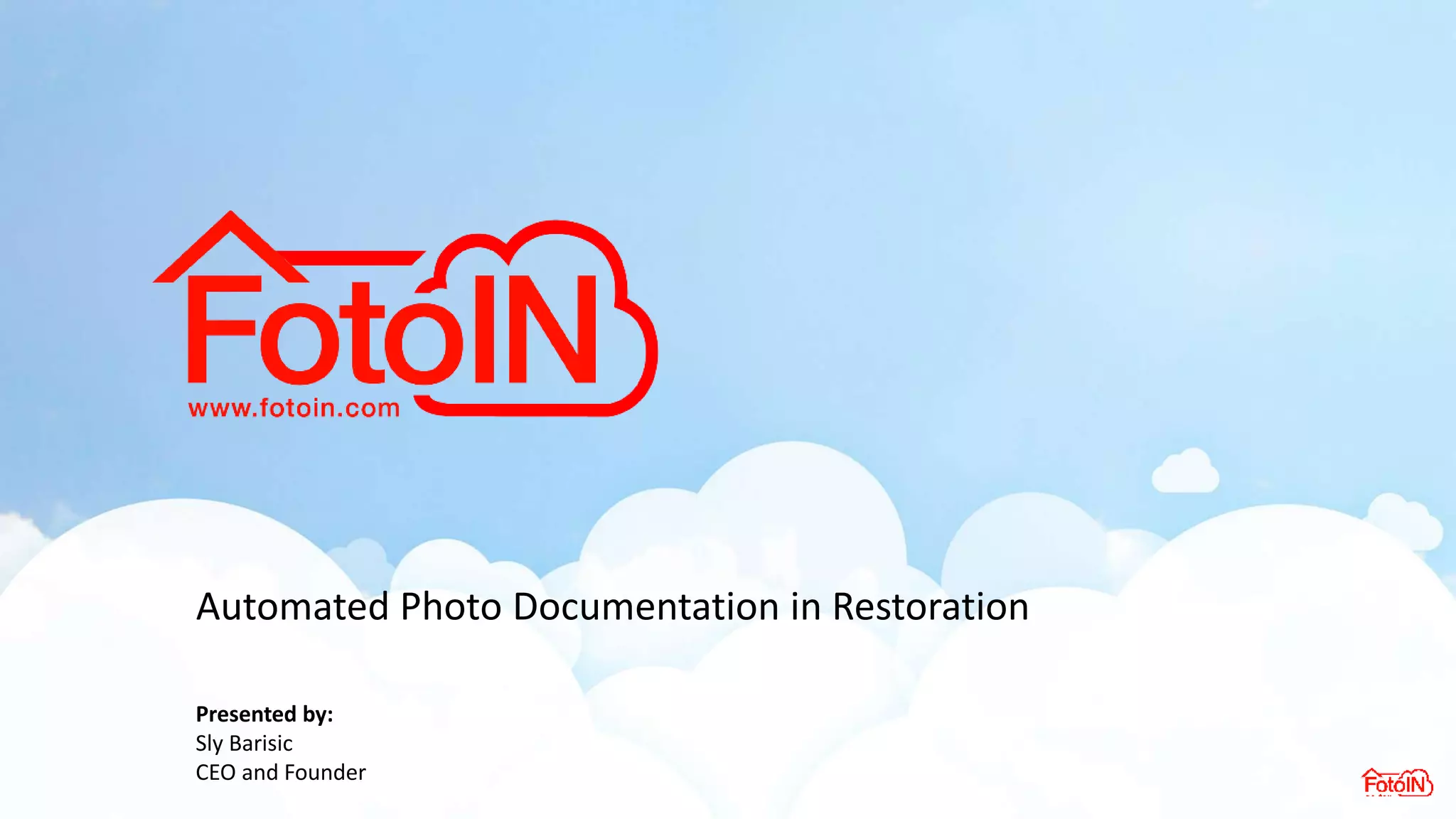Automated Photo Documentation in Restoration | PPTX