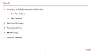 Automated Photo Documentation in Restoration | PPTX