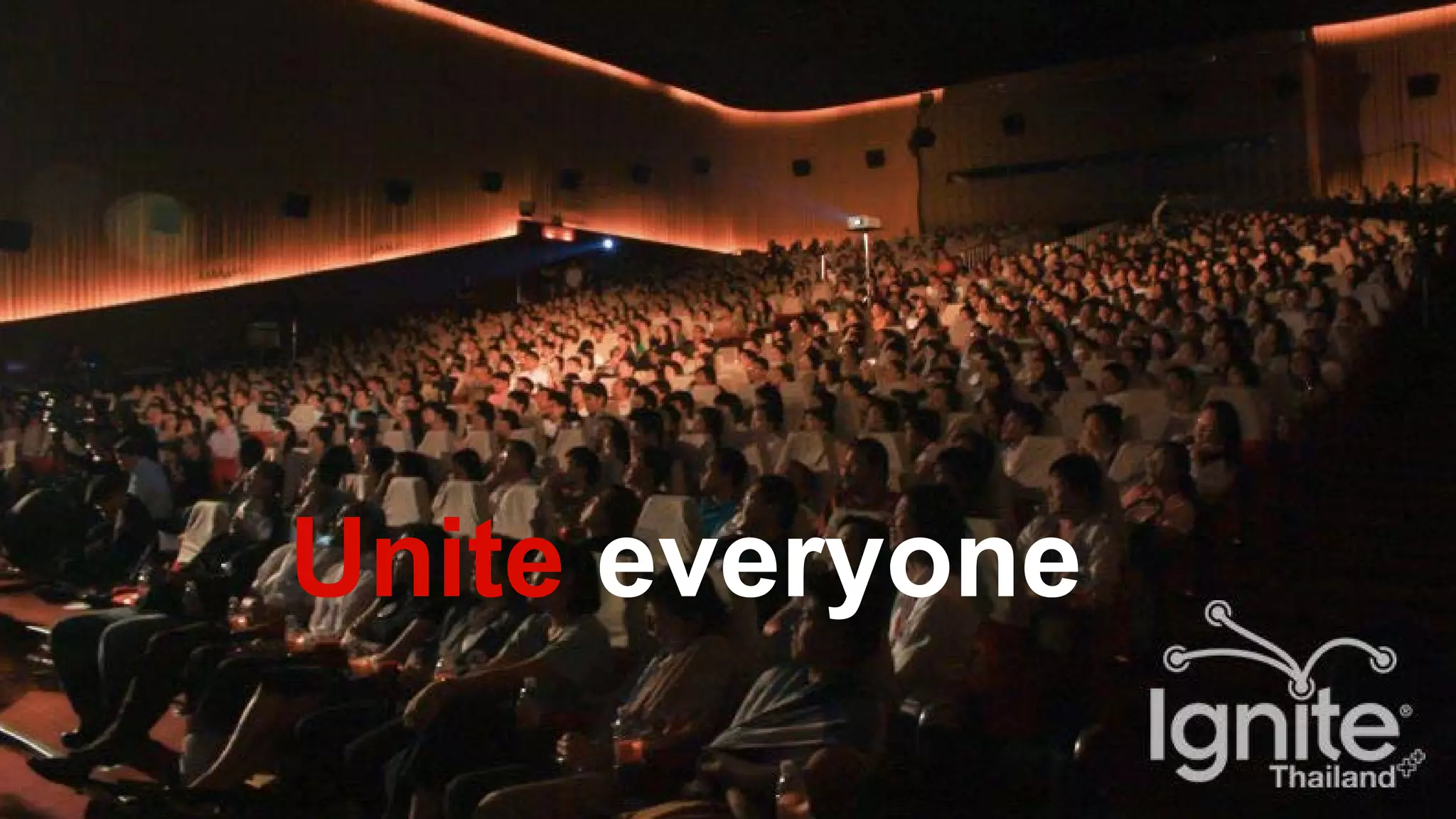 Unite everyone  