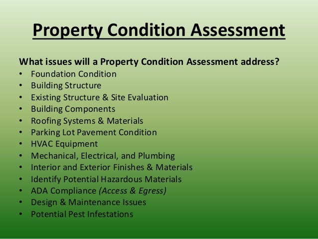 cjm construction consulting powerpoint presentation property condition assessment template