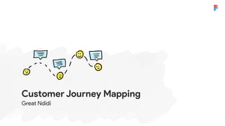 Customer Journey Mapping
Great Ndidi
 