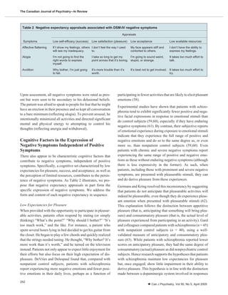 The Negative Symptoms of Schizophrenia | PDF