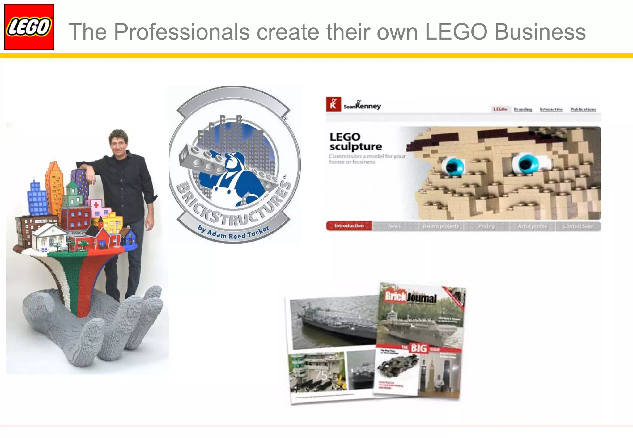 The Professionals create their own LEGO Business
 
