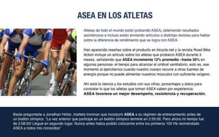 ASEA - EL MILAGRO DE LAS MOLÉCULAS DE SEÑALIZACIÓN REDOX