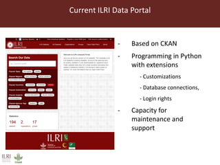 Moving from CKAN to Dataverse setting the plan for 2020