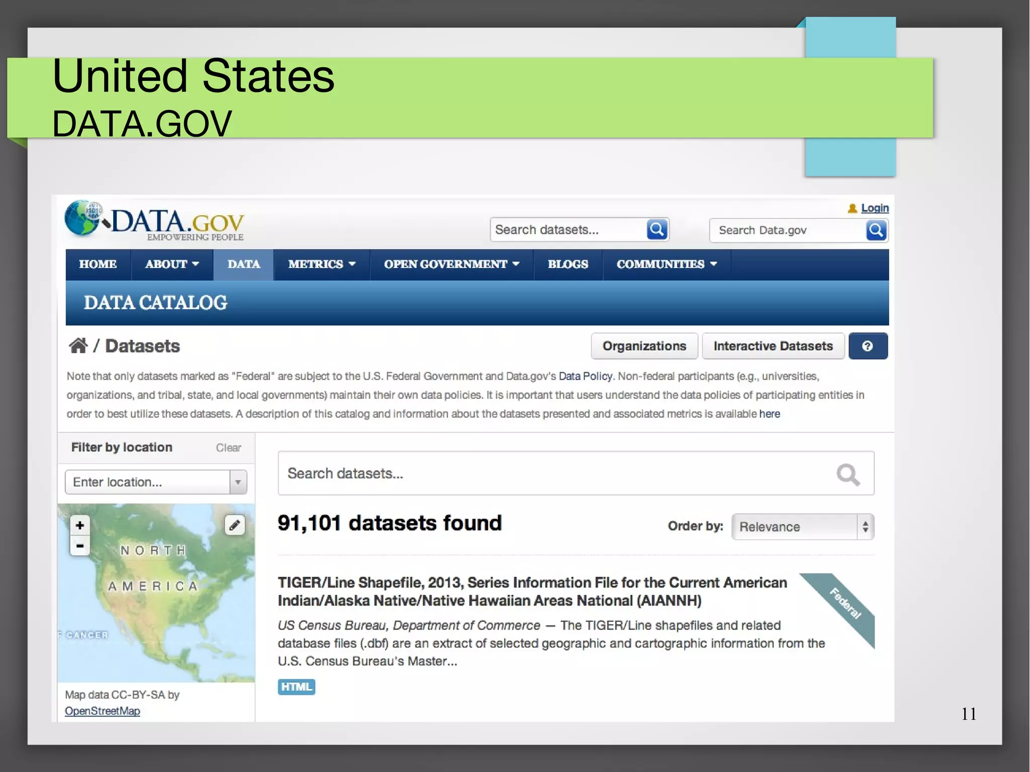 11
United States
DATA.GOV
 