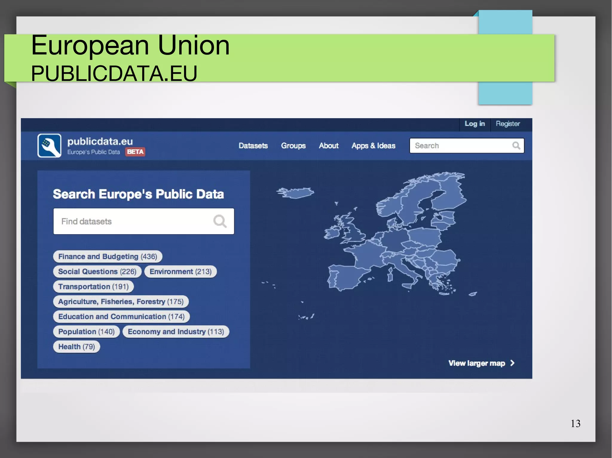 13
European Union
PUBLICDATA.EU
 