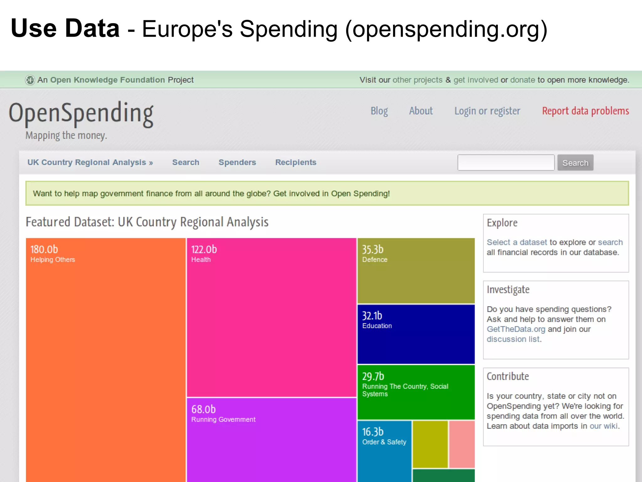 Use Data   - Europe's Spending (openspending.org) 