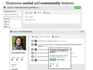 Numerous social and community features

 