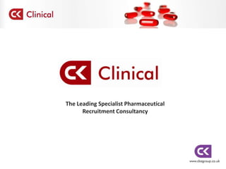 The Leading Specialist Pharmaceutical  Recruitment Consultancy 