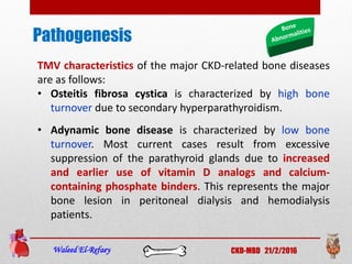 Chronic Kidney Disease-Mineral Bone Disease | PDF