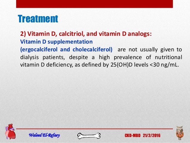 Alfacalcidol Vs Vitamin-D3