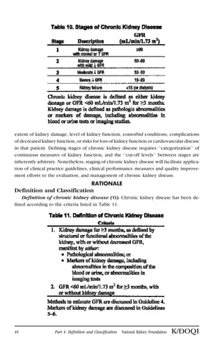 Ckd evaluation classification_stratification | PDF