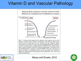 Vitamin D and Vascular Pathology
Massy and Drueke, 2012
LOW HIGH
 