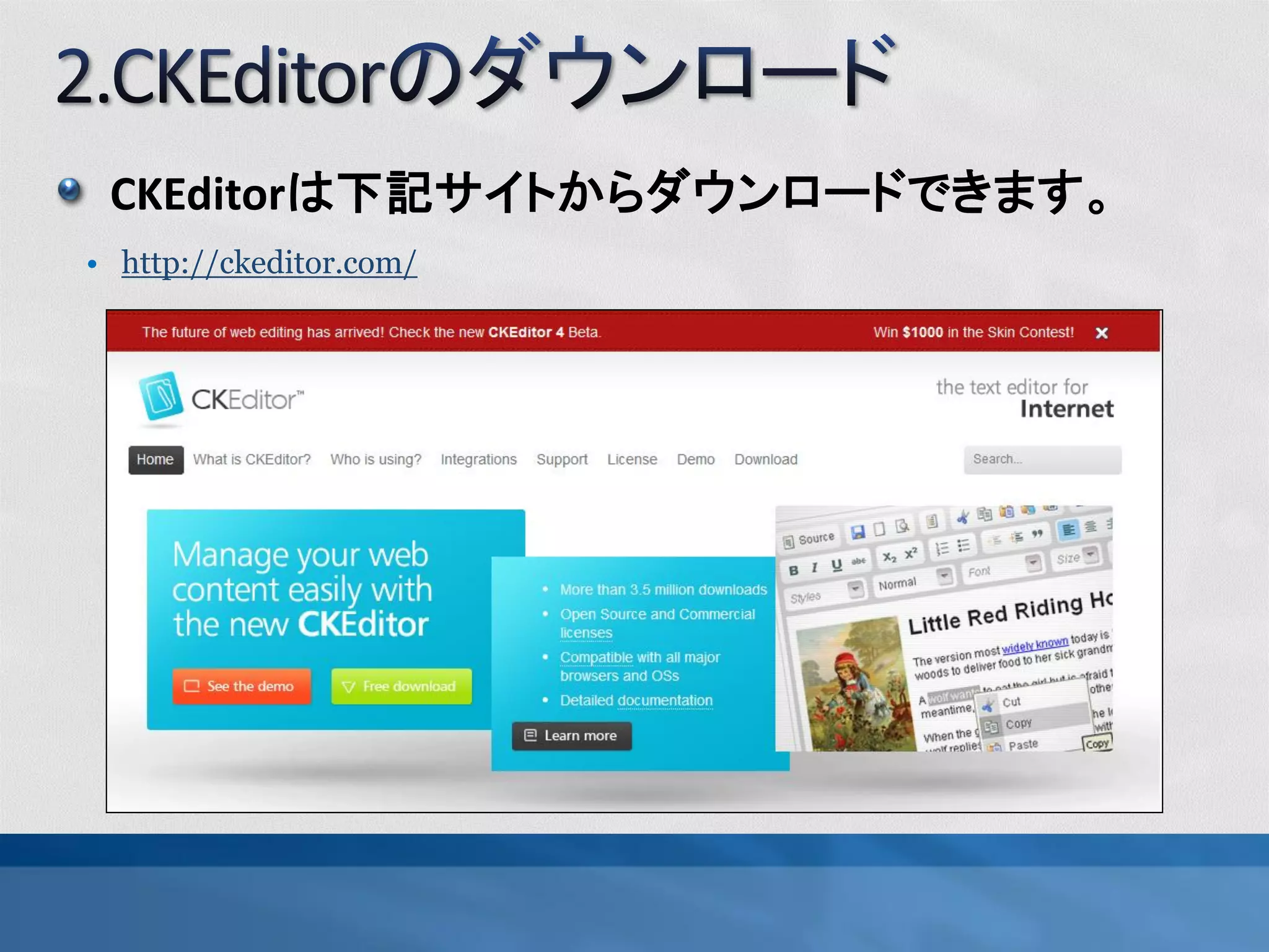 CkEditor使い方 | PDF